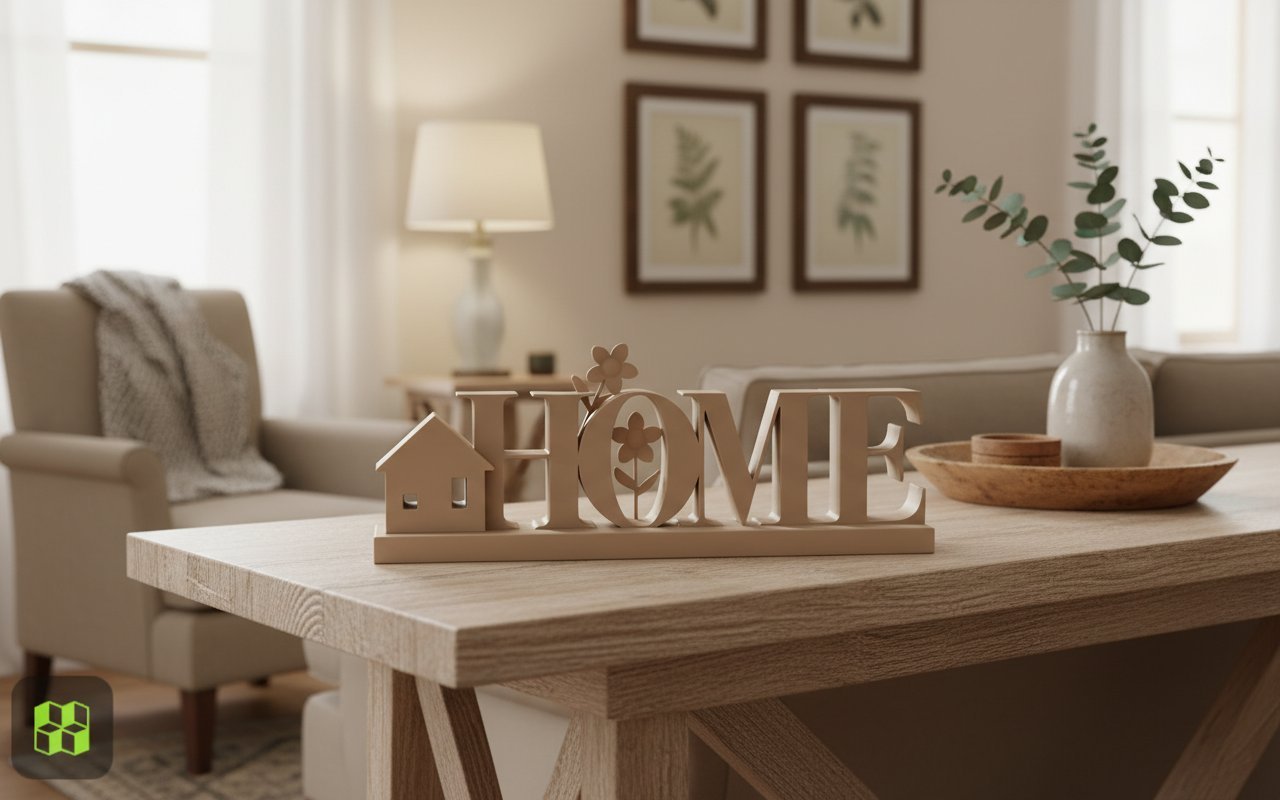 Estatua floral home