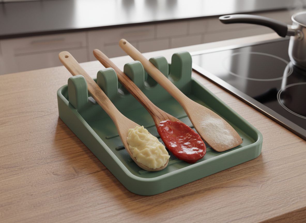 Soporte para Cucharas y Tapas