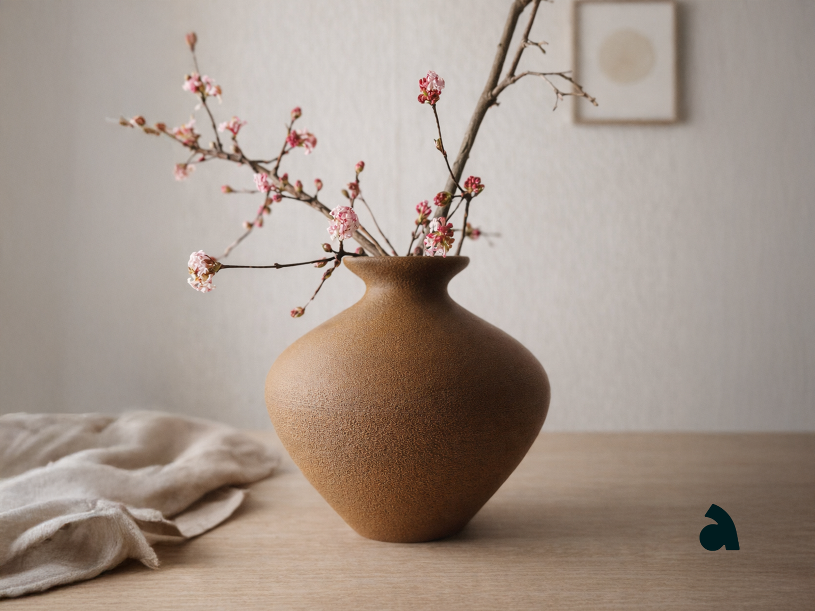 Florero Japandi