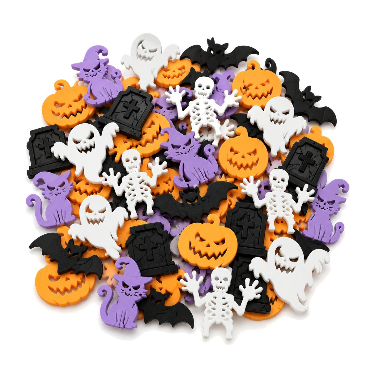 Confeti Decorativo Halloween Pack x100 Piezas - foto 1