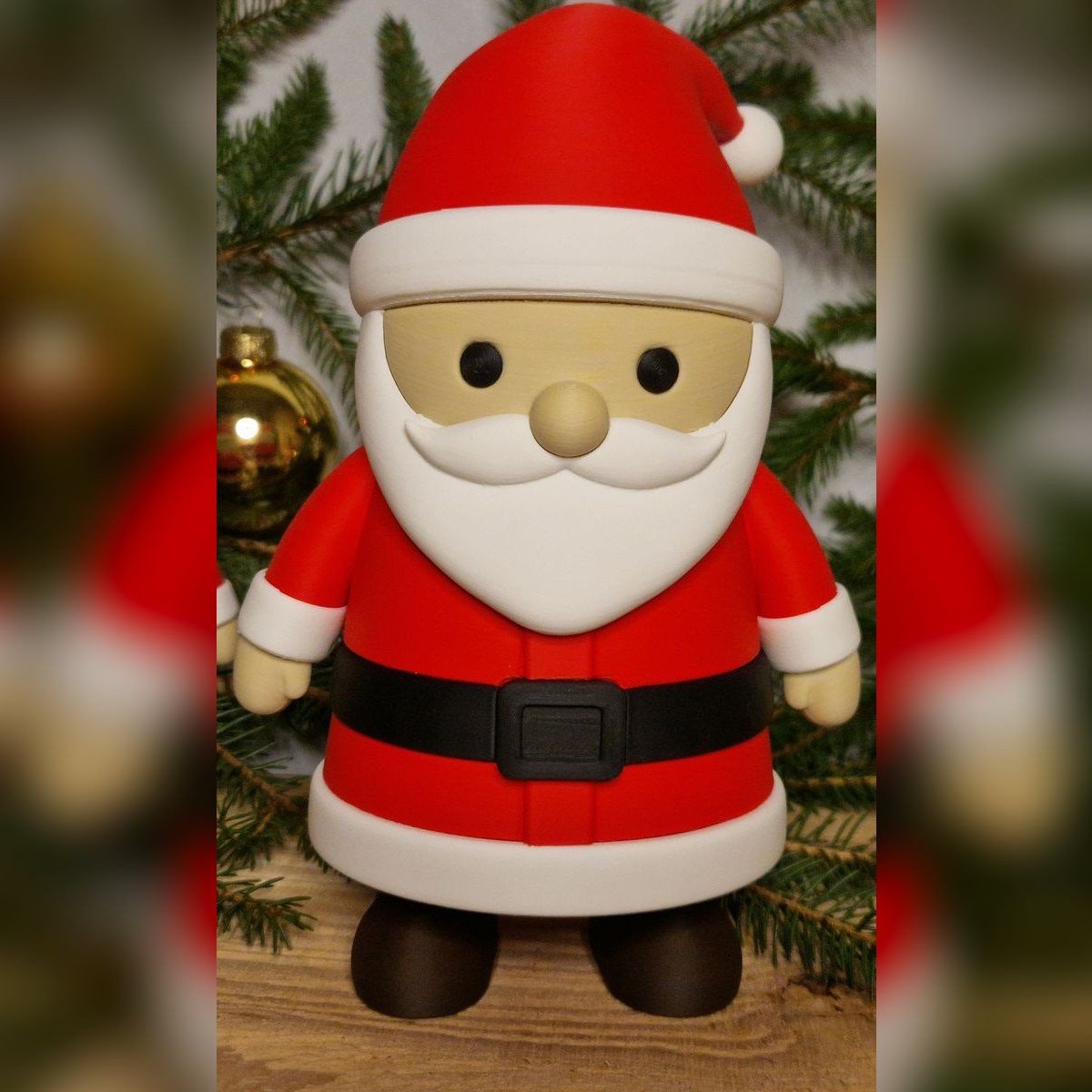 Papá Noel Decorativo Navideño 19 cm - foto 3