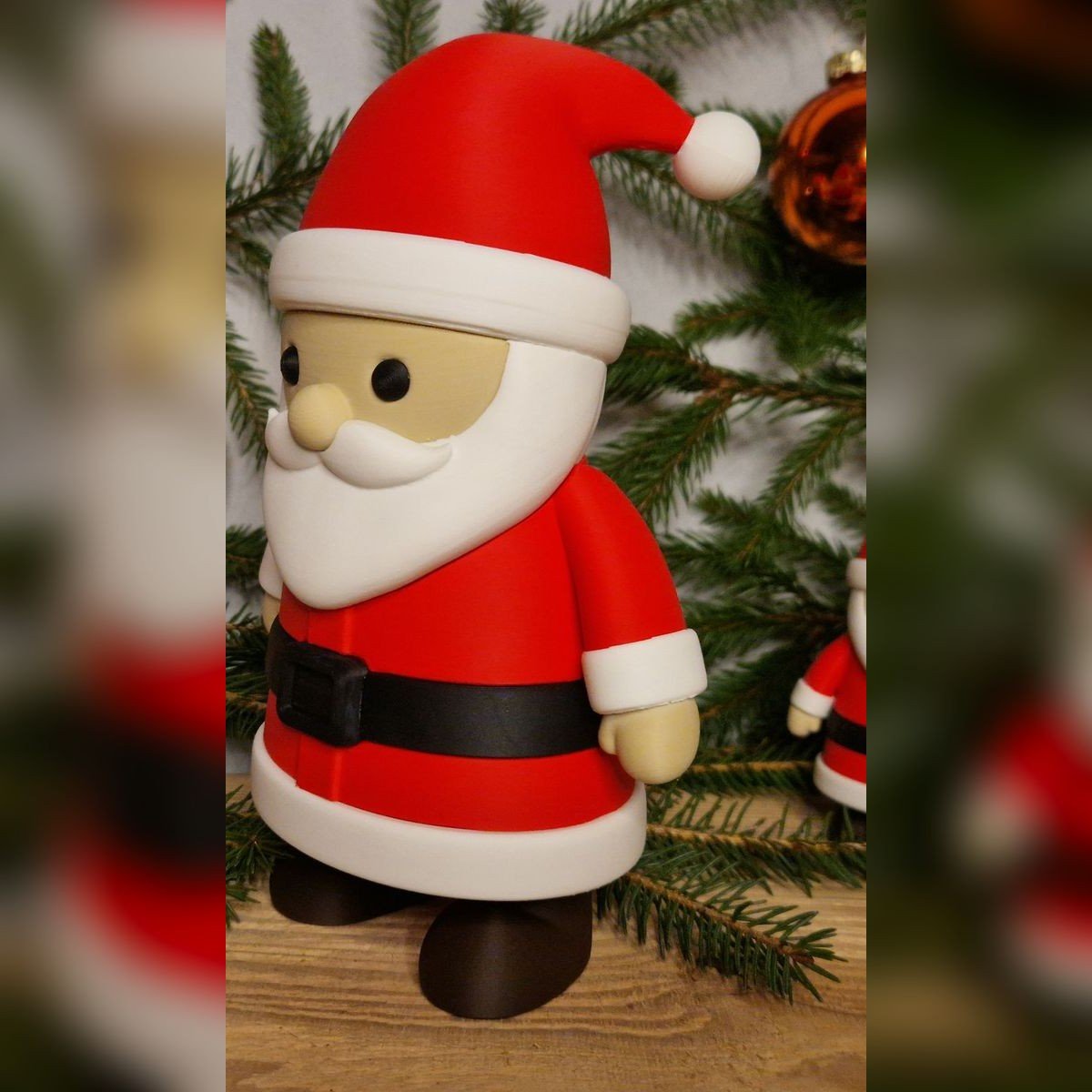 Papá Noel Decorativo Navideño 19 cm - foto 4