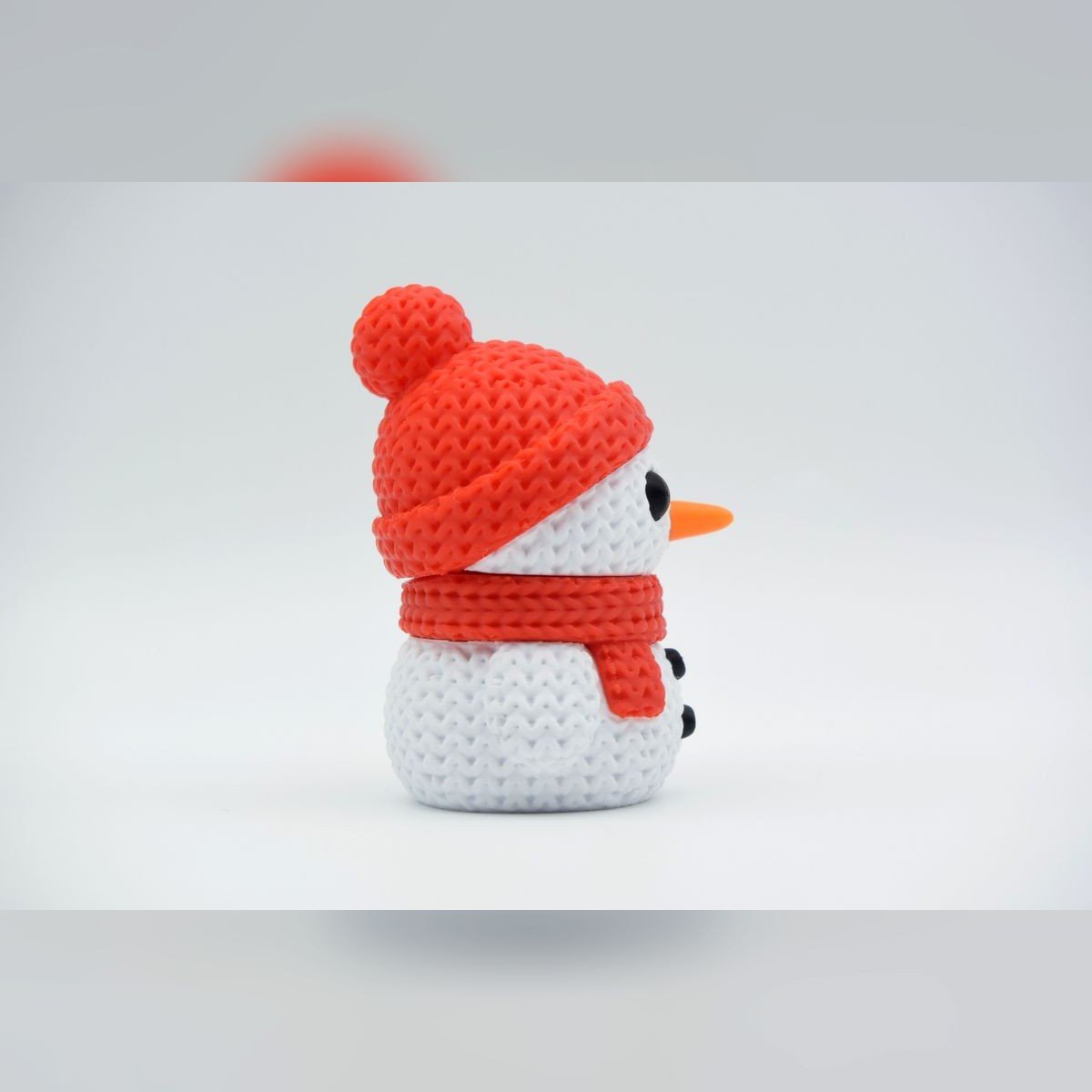 Set 4 Figuras Navideñas Tejidas Muñeco de Nieve y Reno - foto 5