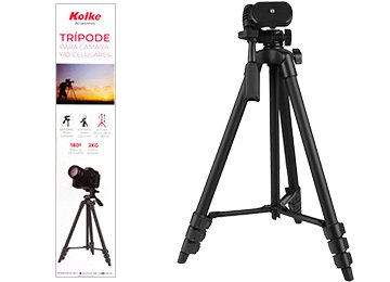 Tripode Kolke Kav-449 Altura Max 1.35m Camaras Celulares