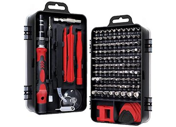Kit De Destornilladores 115 En 1 Magneticos Destornillador Imantado Para Celulares Computadoras Tablets Consolas