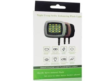 Flash Para Selfies Ficha Plug 3.5mm