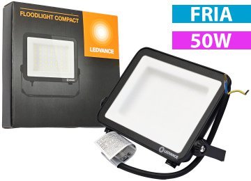 Reflector Led Osram Ledvance Floodlight Negro 50w 850 Luz Blanca Equivalencia 400w 220v 5000k 5000 Lumens Ip65