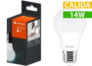 Lampara Led Osram Ledvance Classic A E27 14w 1080 Lumenes Luz Calida Equivalencia 100w 220v