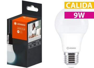 Lampara Led Osram Classic Ledvance E27 9w 830 650 Lumenes Luz Calida Equivalencia 75w 220v