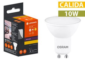 Dicroica Led Osram Par 16 10w 830 Luz Calida Equivalencia 75w 220v 800 Lumens Gu10 Zocalo 340