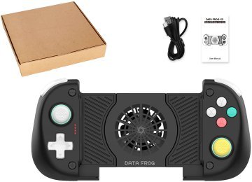 Joystick Data Frog X3 Soporta Celulares Hasta 15.5cm Incluye Cable Usb Tipo C Negro