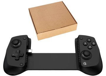 Joystick Gamesir X5 Lite Soporta Celulares Hasta 20 Cm Sticks Mageneticos Hall Efect Android Ios Por Cable Usb Tipo C No Es Inalambrico Negro