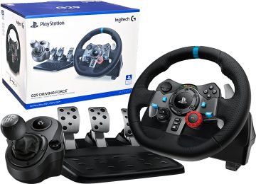 Volante Logitech G29se Incluye Pedales Palanca Boton Rueda Dimensiones Volante 270x260x278mm 2.25kg Incluye Palanca Compatible Con Ps4 Ps5 Pc