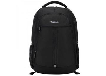 Mochila Targus City 3 Compartimientos Con Cierre 39.6cm Dimenciones 32x16x48cm Hasta 15.6 Pulgadas Negra