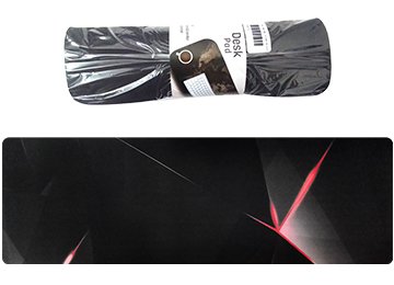 Pad Mouse Cdtek Bigg1 90x28cm Gamer Con Base De Goma 3 Mm