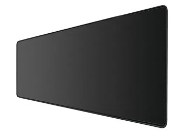 Pad Mouse Jng Xl 30x80cm 300x800x2mm Antideslizante Bordes Cocidos Negro En Bolsa