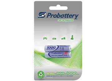 Pilas Recargables Probattery Prnh-aaa1000-blx2 Aaa 1000 Mah X2