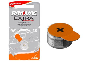 Pila Za-13 Rayovac 1.45v Audiopatia Audifono Audiologia Aire-zinc El Blister Trae 6 - Venta Xu.