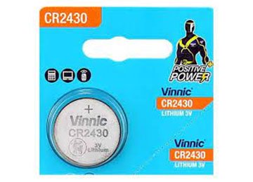 Pila Cr2430 Vinnic 3v Xu. 2430