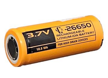 Bateria Litio 26650 3.7v 880mah Recargable - Real 1300mah