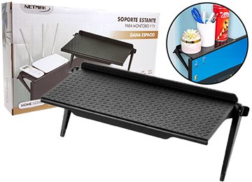 Soporte Estante Netmak Nm-st24 30x11.3cm Para Tv Led Lcd Monitor