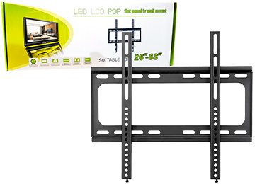 Soporte Imega 26 A 63 Fijo Vesa 200x200 200x400 300x300 400x400 Hasta 50kg Incluye Kit De Tornillos Y Tarugos