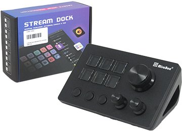 Stream Deck Mirabox N3 6 Accesos Directos Incluye Cable Usb Tipo C