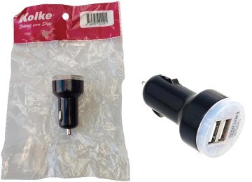 Cargador 12v A 5v 1a 2x Usb Kolke Para Auto