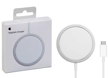 Base Cargador Inalambrico Apple Magsafe Blanco Original - Qi