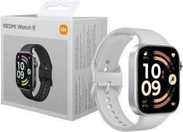 Smartwatch Xiaomi Redmi Watch 6 Gps Frecuencia Cardiaca Oximetro Brujula Acelerometro Giroscopio Sumergible 5 Atm 150 Modos Deportivos Bluetooth 5.4 550mah Pantalla 2.07 Pulgadas Plateado